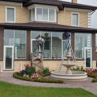 Веранда в частном доме